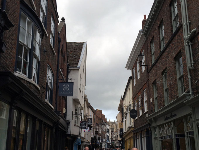 Street of York during graduation