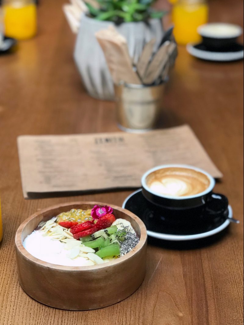 Acai bowl at Zenith, Lisbon